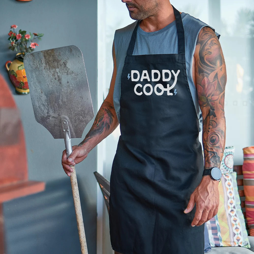 A.Trends Daddy Cool Screen Print Apron