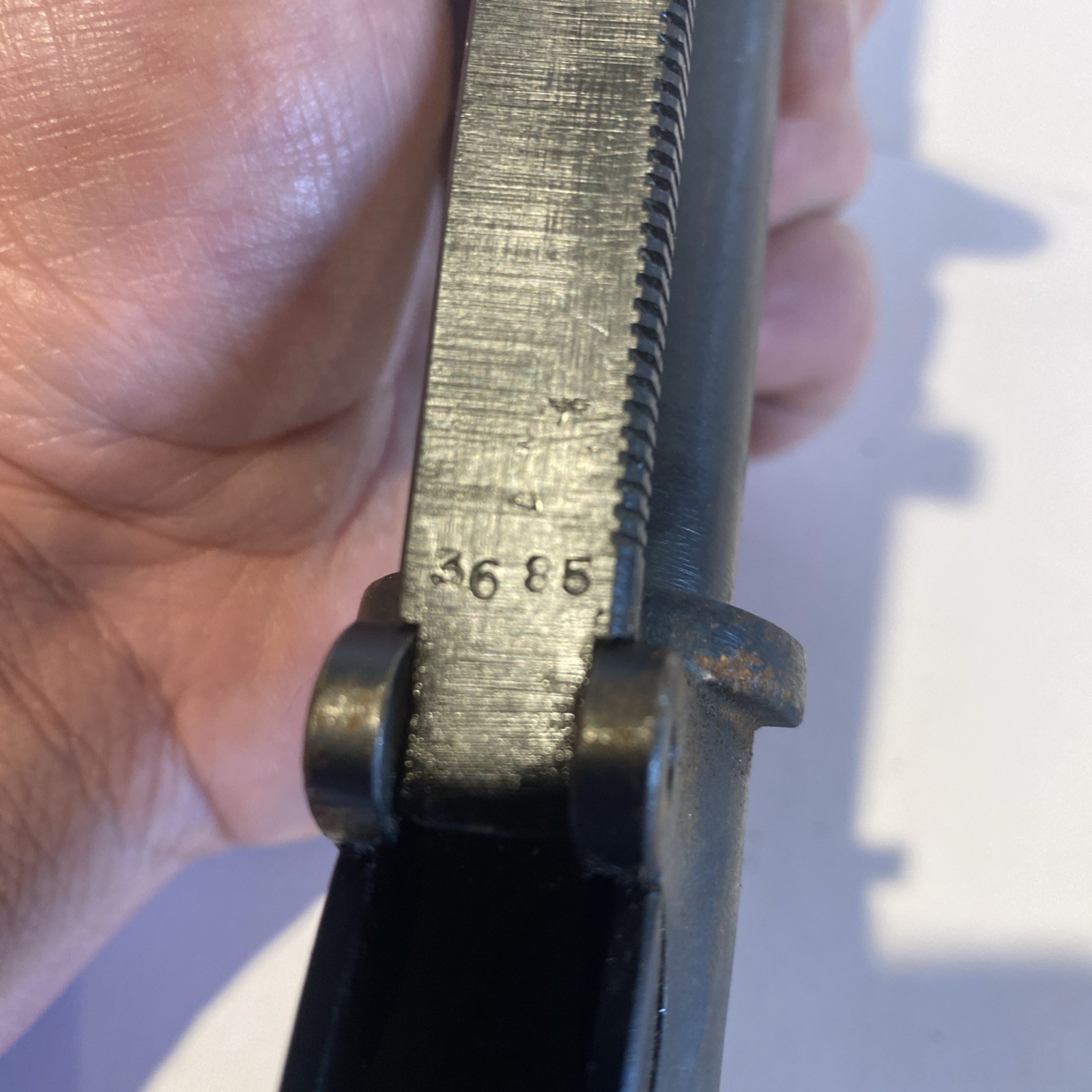 WW2 German K98 Mauser Barrel W/ Waffen Markings XLNT BORE 8mm