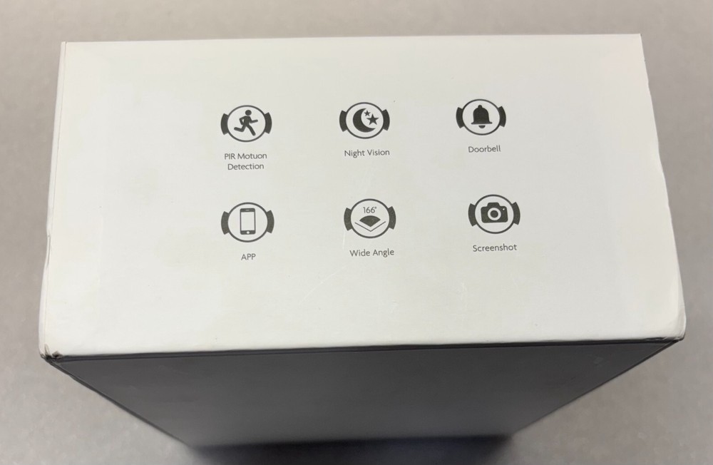 Wireless WiFi Video Doorbell Smart Door Ring Intercom Home Security Camera Bell