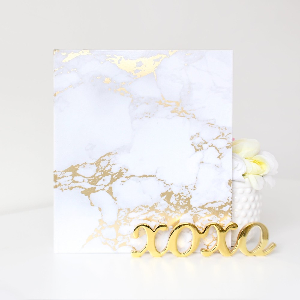 bloom daily planners Binder, Marble