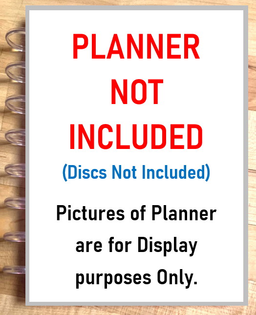 Oz Inspired Witch Hat DASHBOARD 4 use w/ the TUL/Arc (8 disc) Planner-