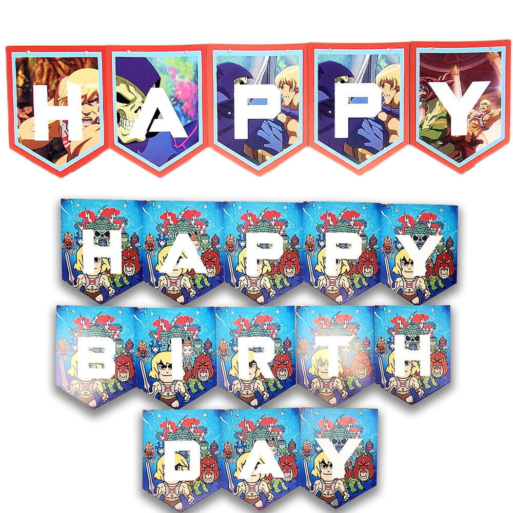 Heman she ra masters plate birthday party supplies favor centerpiece decoration