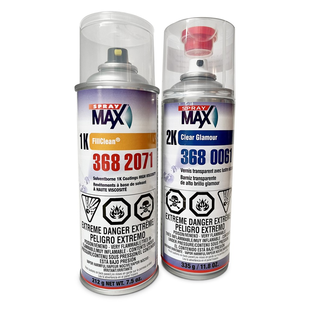 SprayMax 2k Paint Kit For  GMC Switchblade Silver Metallic GAN