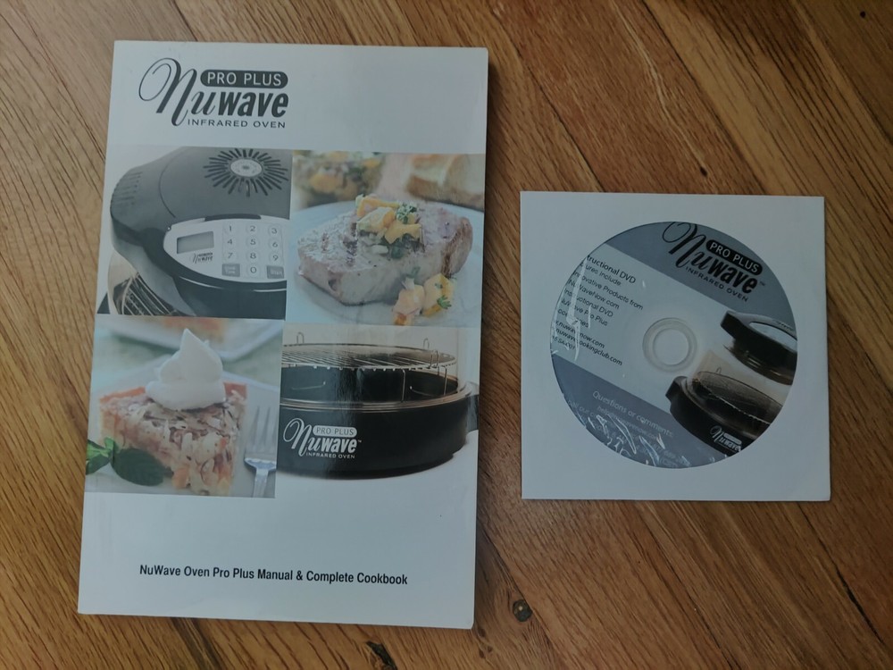 REPLACEMENT PART for NuWave Oven Pro Plus - Baking Book + CD
