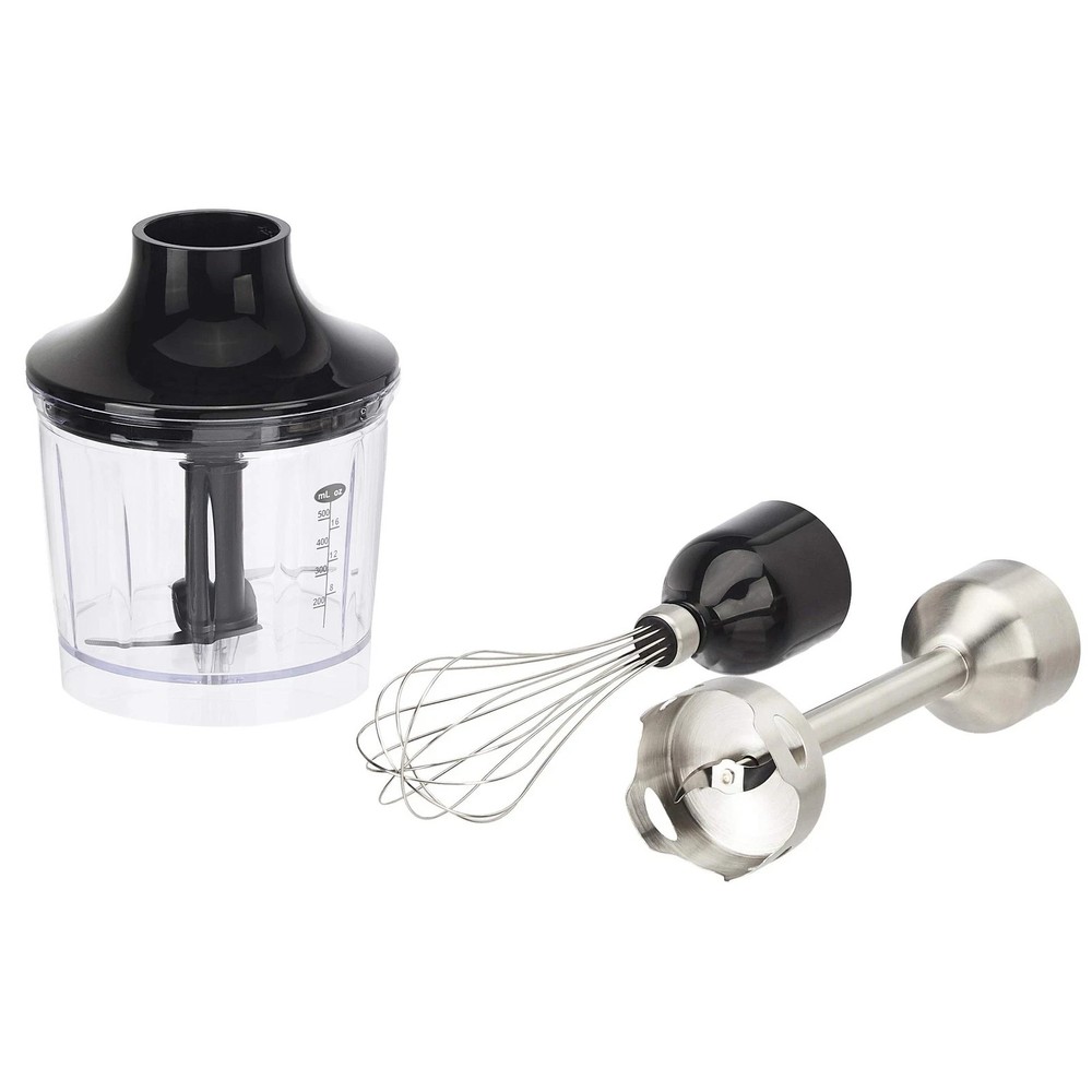Amazon Basics Multi-Speed Immersion Hand Blender for Kitchen Mixing, 500 Watt