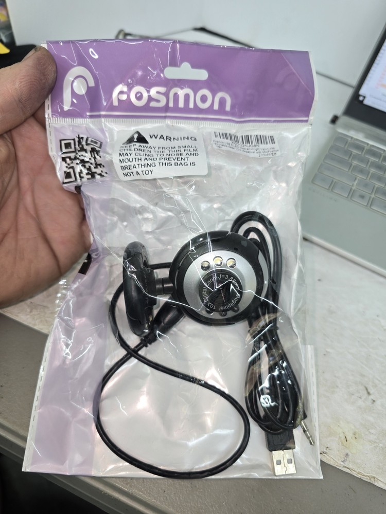 fosmon web cam / night vision usb/ 6 led /10x zoom(665)