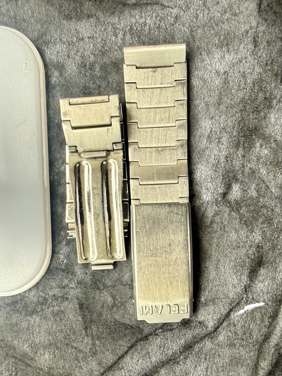 Vintage ELAMI De Luxe 36 automatic Swiss Mens Watch Rare