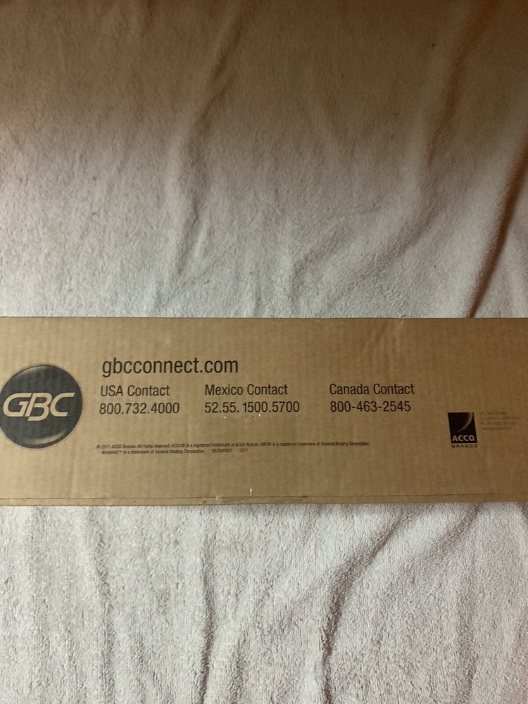 GBC WireBind Binding Spines 5/8” Diameter Black 100 Pack - Binding Spirals