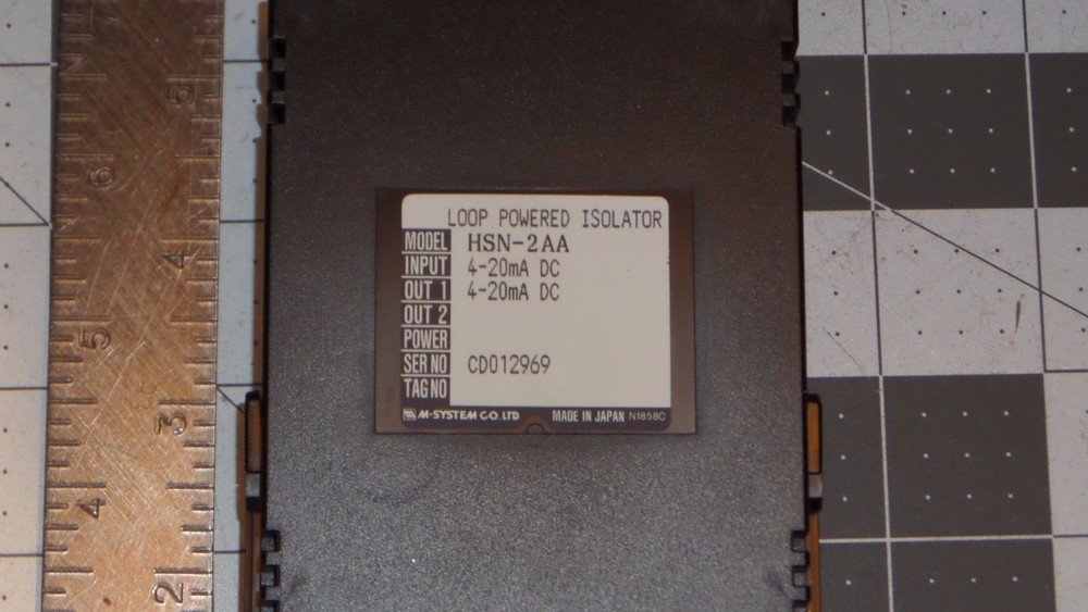 M-System HSN -2AA Loop Powered Isolator ((3713))