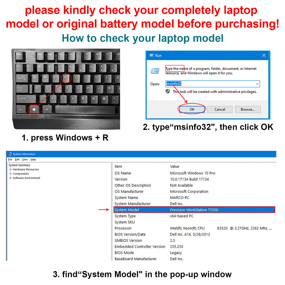 ✅A1953 A1990 Battery for Apple MacBook Pro 15" A1990 Mid 2018 2019 EMC 3215 3359