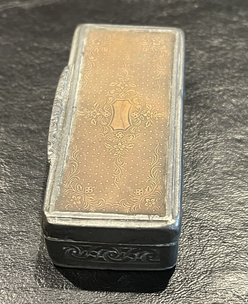 19th Century Pewter Snuff Box