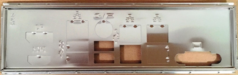 ORIGINAL Supermicro I/O SHIELD FOR X9SCAA