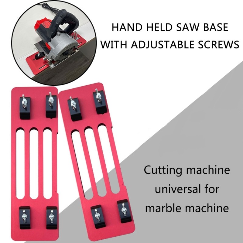 Handsaw Base Attachment, None Drilling Support Plate Professional Carpentry Tool