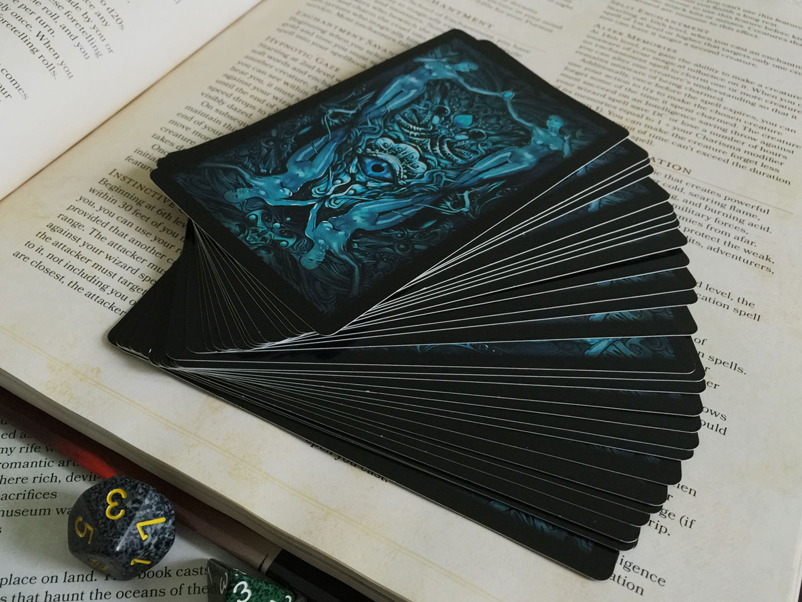 D&D Analog Games The Original Deck of Many Things Complete With New Cards SEALED