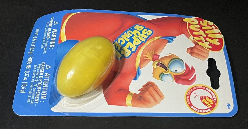 Silly Putty Superbounce Yellow Egg