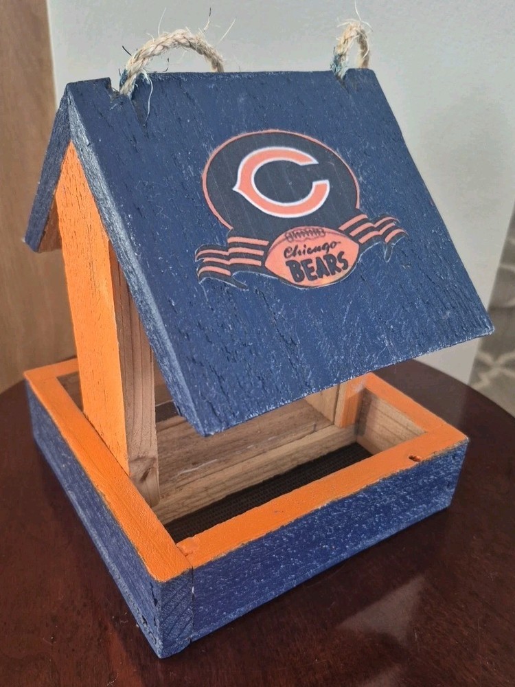 Chicago Bears Bird Feeder