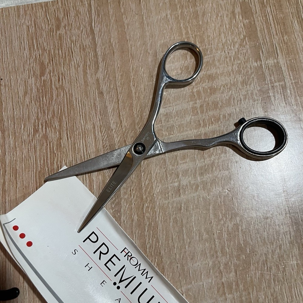 Two Fromm Vintage Hair Shears - Case