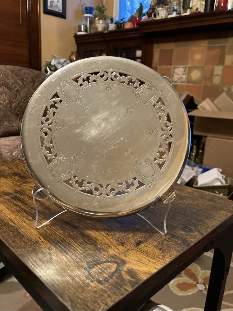 Reed & Barton Silver Plated 8” Trivet #150