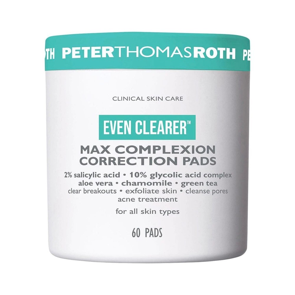Peter Thomas Roth Max Complexion Correction 60 Pads New Sealed No Box