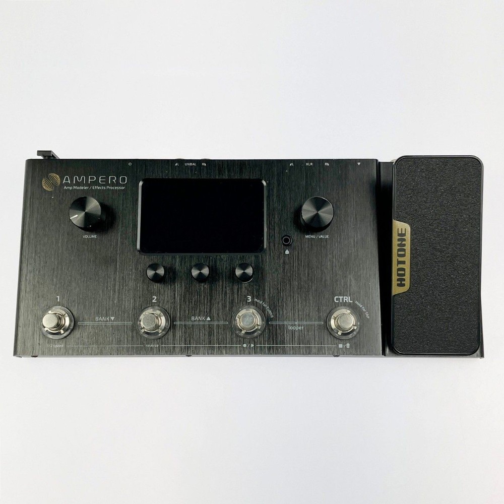 HOTONE AMPERO Multi-Effects Processor with Adapter Cables Manual