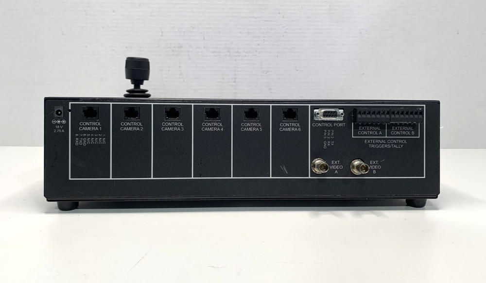 Vaddio ProductionView Super Joystick Camera Controller Power Tested