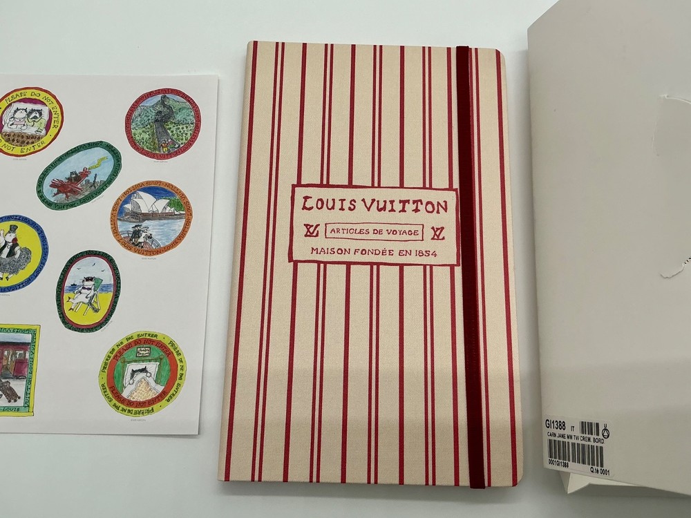 Louis Vuitton LV X Grace Coddington Jane Notebook