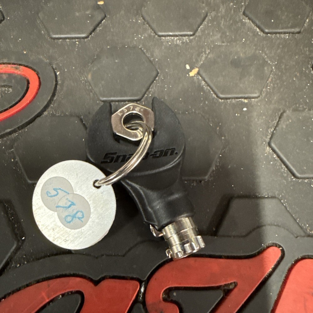 Snap-On Tools Tool Box Tool Storage Key K578