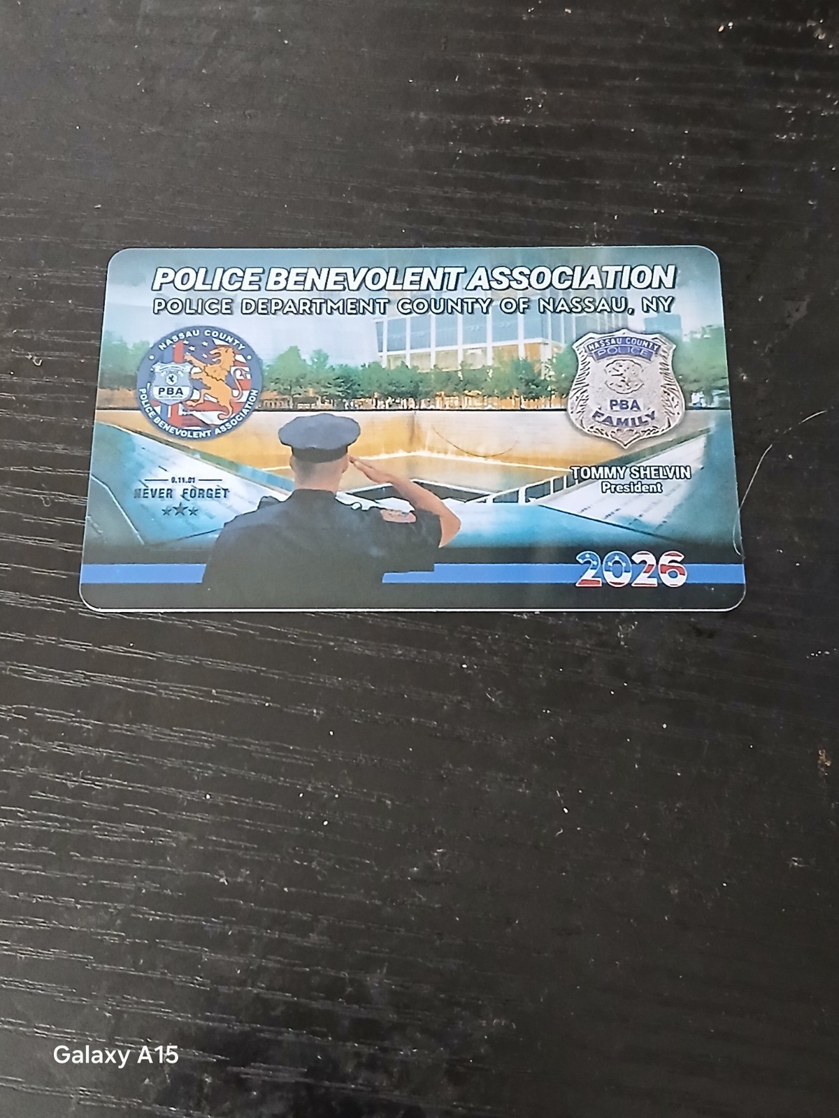 New York Nassau County Card Twenty Twenty Six. Not PBA. Genuine Mint...