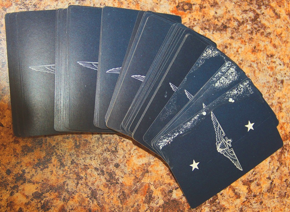 ORIGINAL WWII 1942 U.S. NAVY WEFTUP AIRCRAFT RECOGNITION GAME BY PARKER BROS