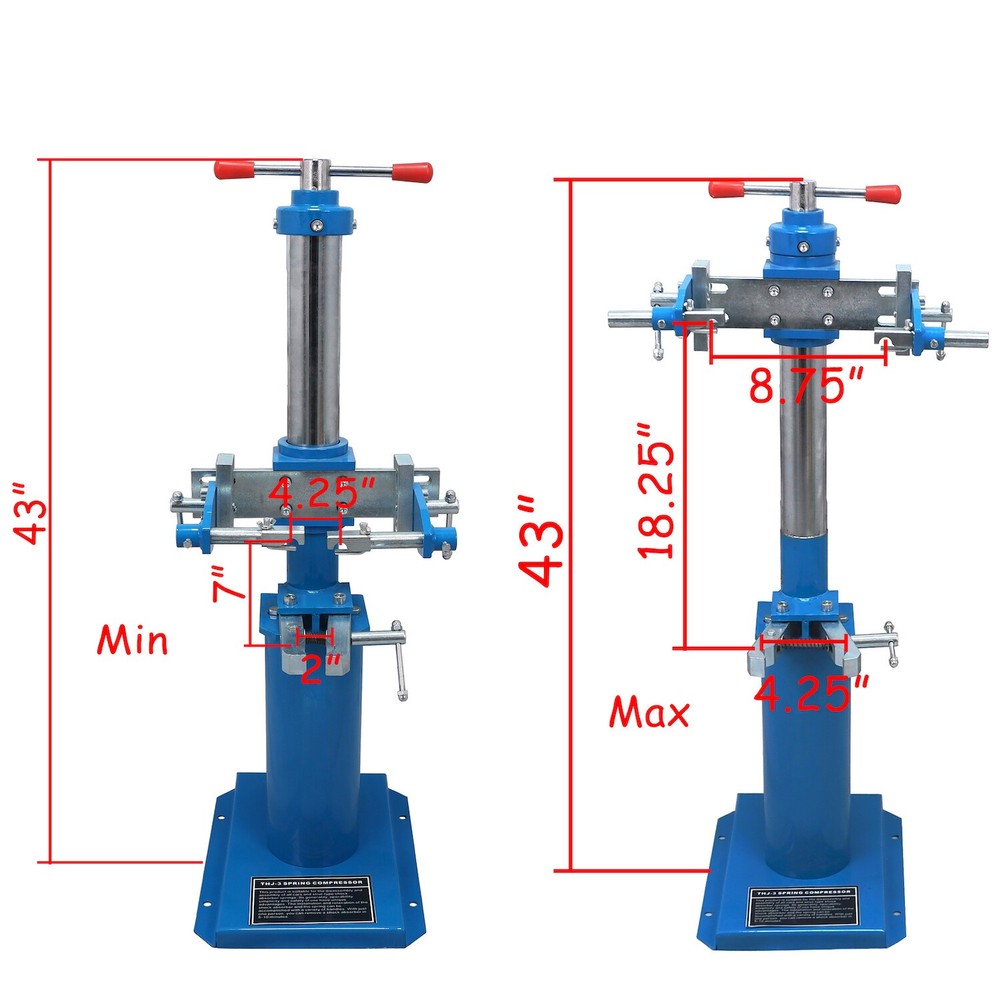 Hydraulic Spring Coil Compressor Jack Compression Strut Rising Handle