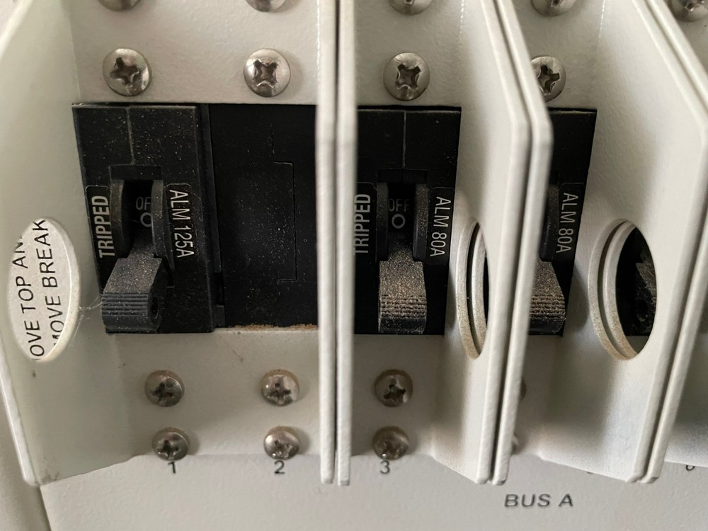 High-Amperage 8/8 CB Breaker & 4/4 GMT Panel with breakers. Never used.