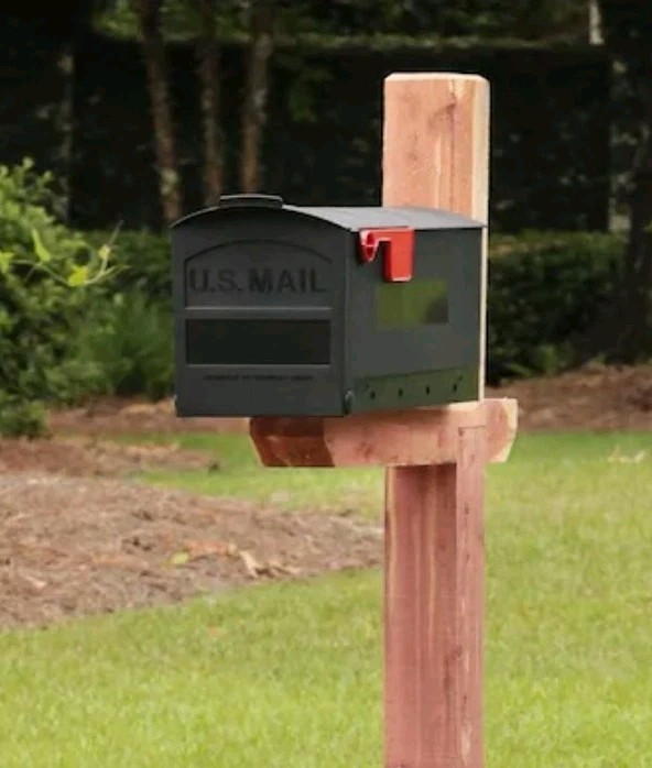 Durable Red Plastic Flag Replacement For Missing Broken Mailbox New MB515 MB505