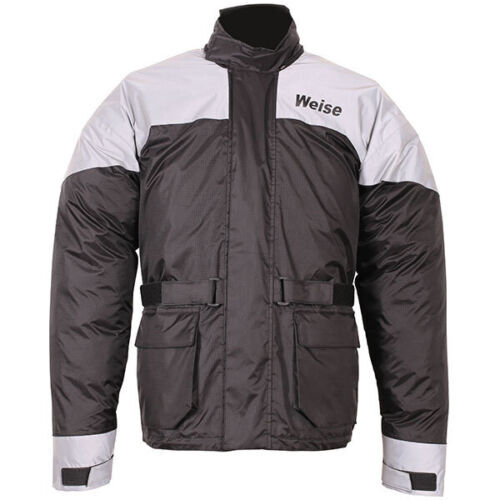 Waterproof Over Jacket Weise Splash Vision Motorcycle Jacket Reflective High Vis