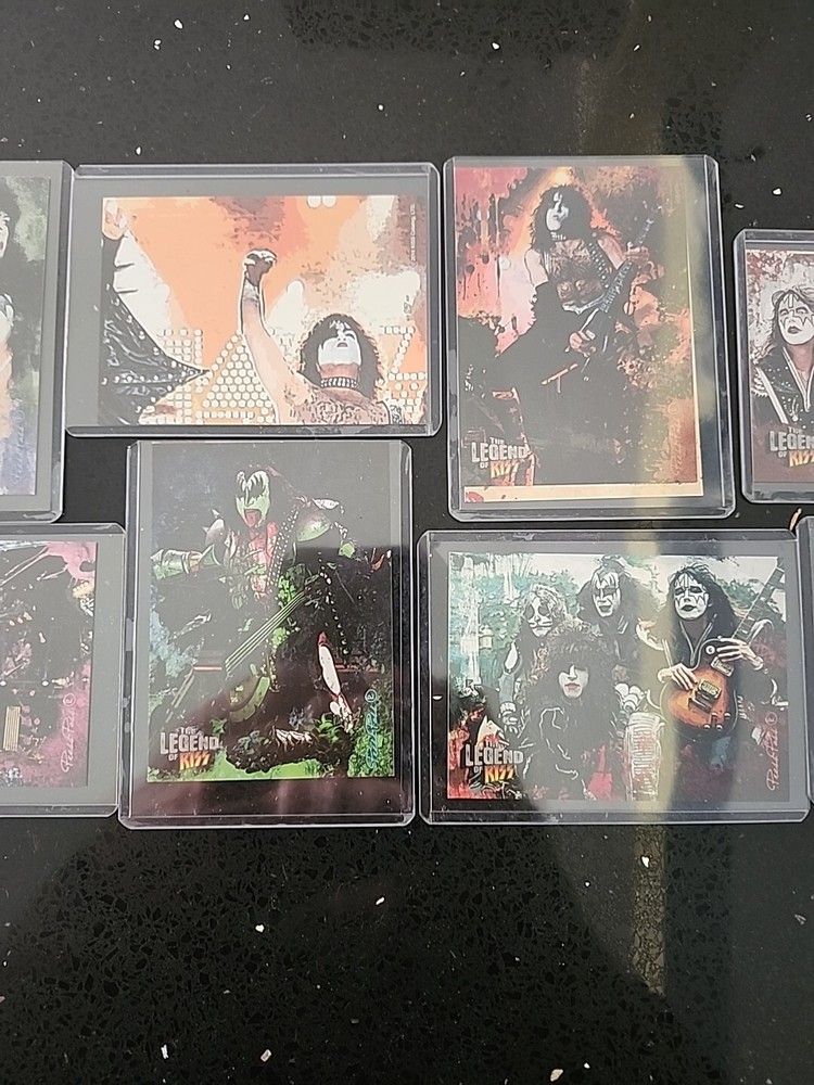 Kiss Cards In Plastic