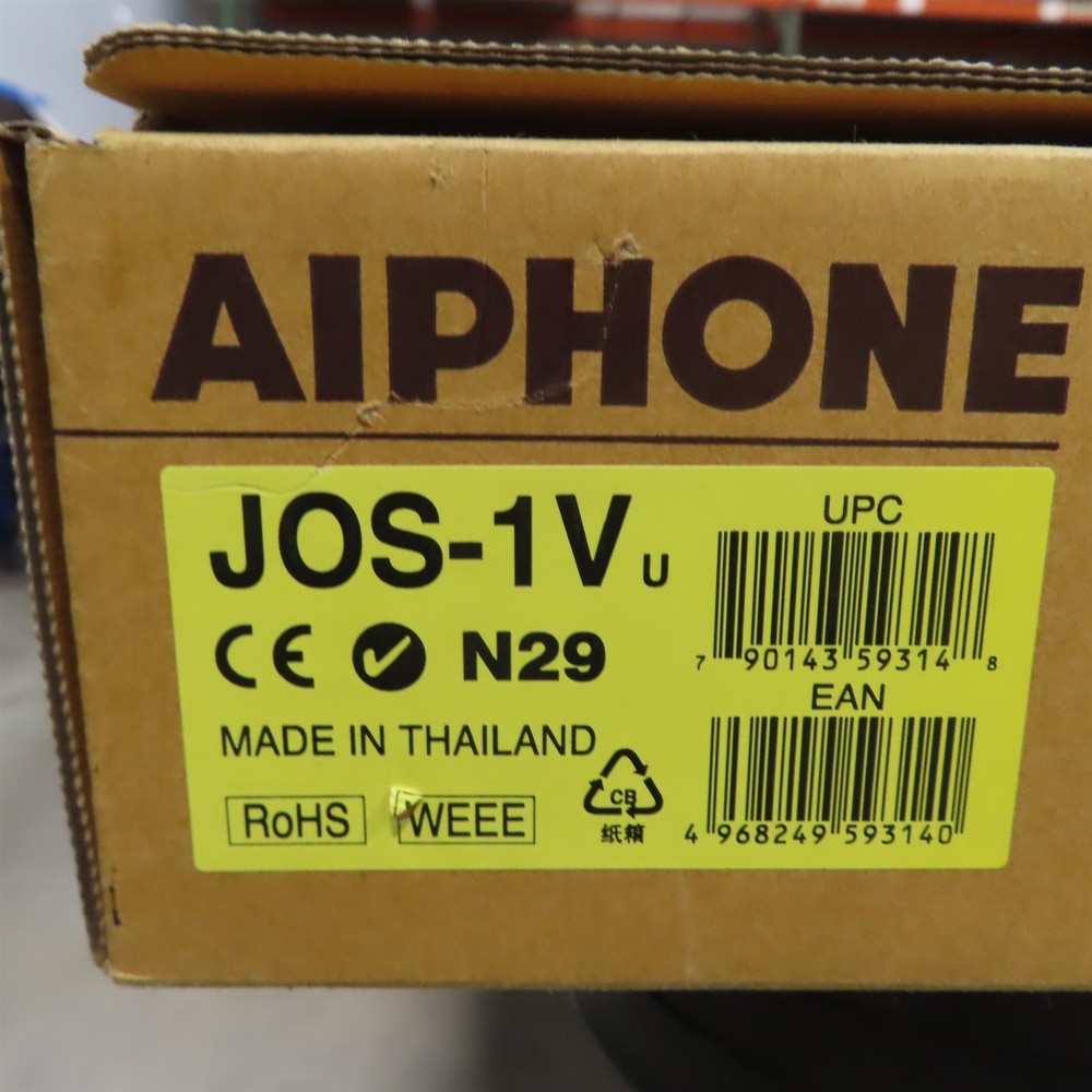 Aiphone JOS-1V Entry Security Intercom Box Set, 7" Video JO-DV JO-1MD PS18