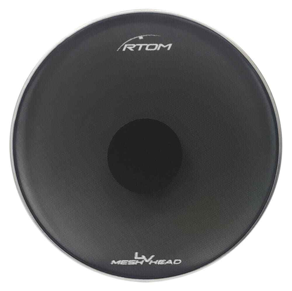 RTOM Black Mesh Drumhead 12"