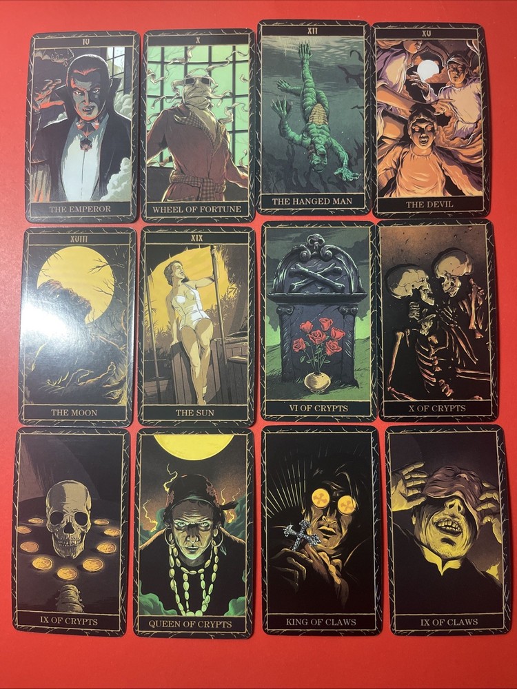 Universal MONSTERS Tarot Deck