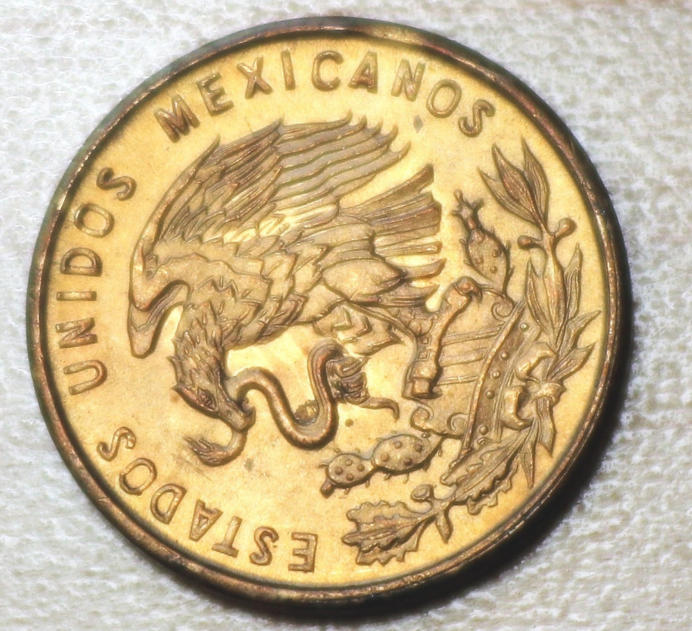 1967 Mexico 1 Centavo Unc.