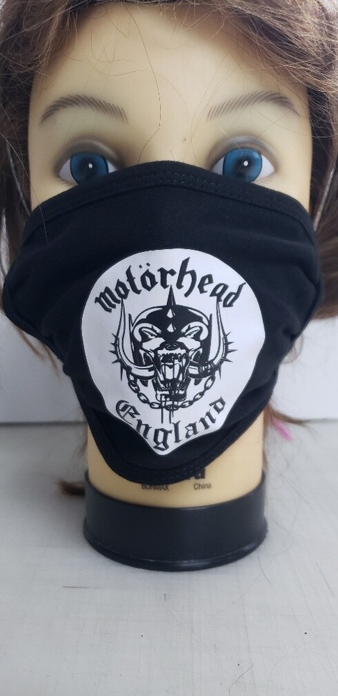 MOTORHEAD CUSTOM 100% COTTON FACE MASK
