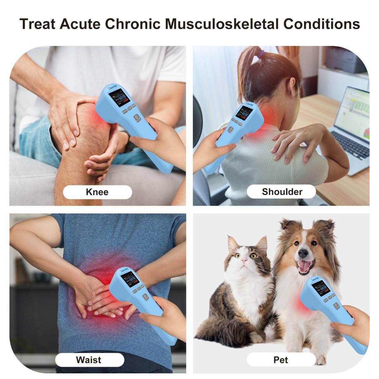 Red Light Therapy 650nm 808nm Infrared Professional For Full Body Pain Relief