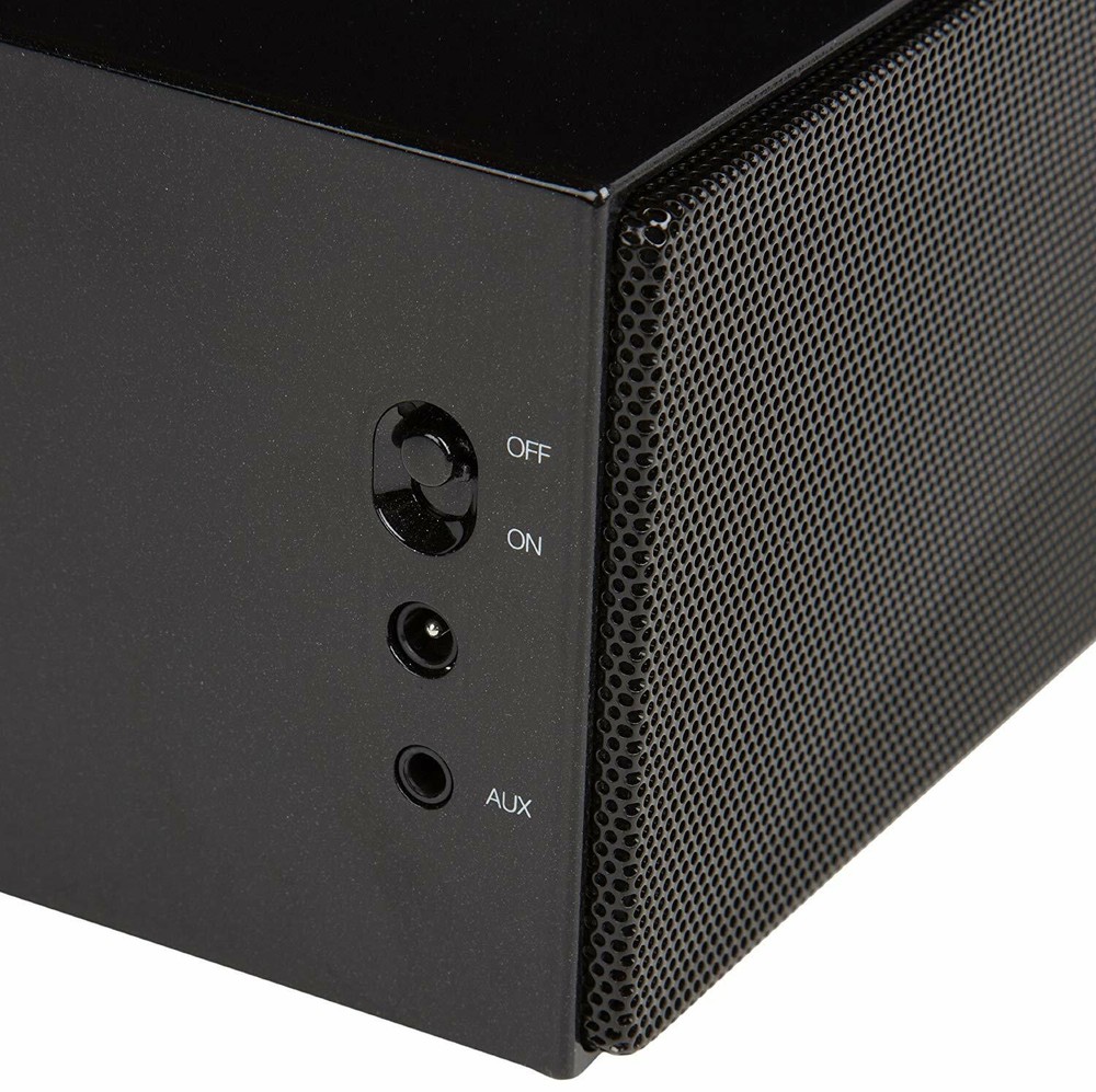 AmazonBasics Portable Rechargeable Bluetooth Wireless Loud Audio Speaker System