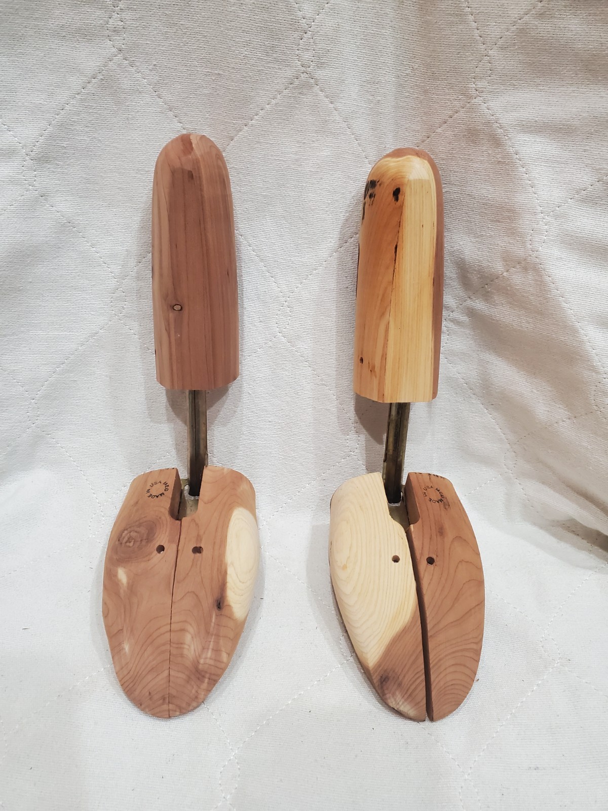 Cole Haan Shoe Tree Wood Split Toe Cedar - Size Large