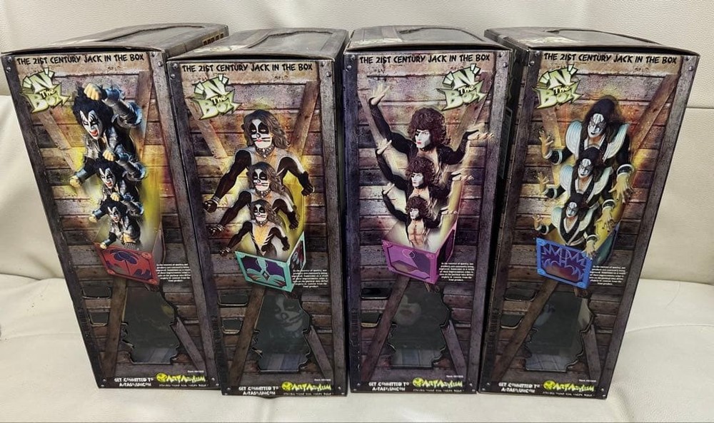 KISS DESTROYER 4-figure set