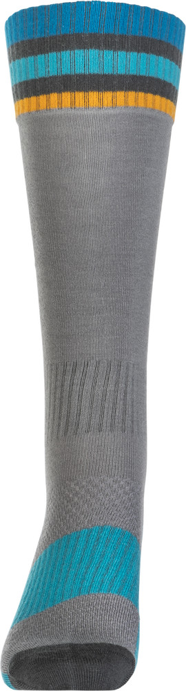 Fly Racing MX Grey Youth Thin Socks