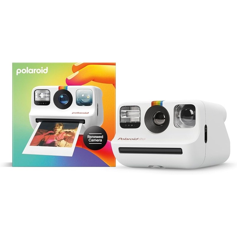 Renewed Instant Film Camera Pocket Sized Double Exposure Self Timer Flash New