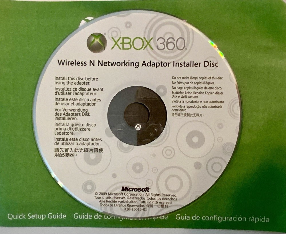 Xbox One Wireless Controller BOX ONLY BLACK Controller;Installer Disc; 8 Manuals