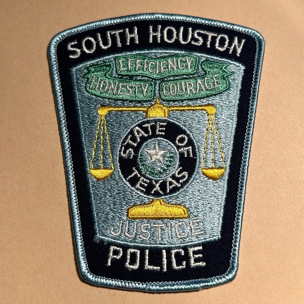TEXAS TX SOUTH HOUSTON POLICE NICE SHOULDER patch