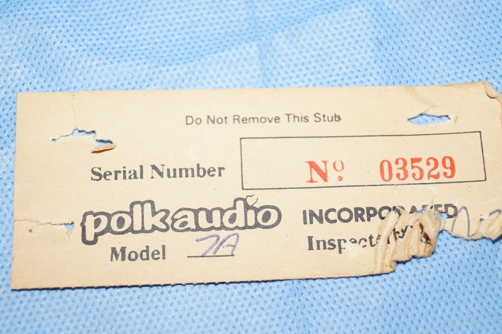 Polk Audio 7A Teweter 8Ω 1"