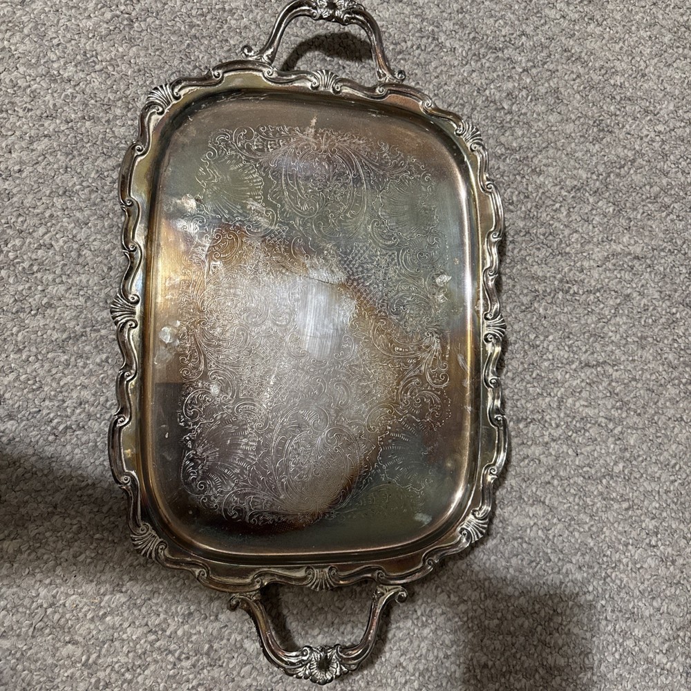 fb rogers Silver Tray