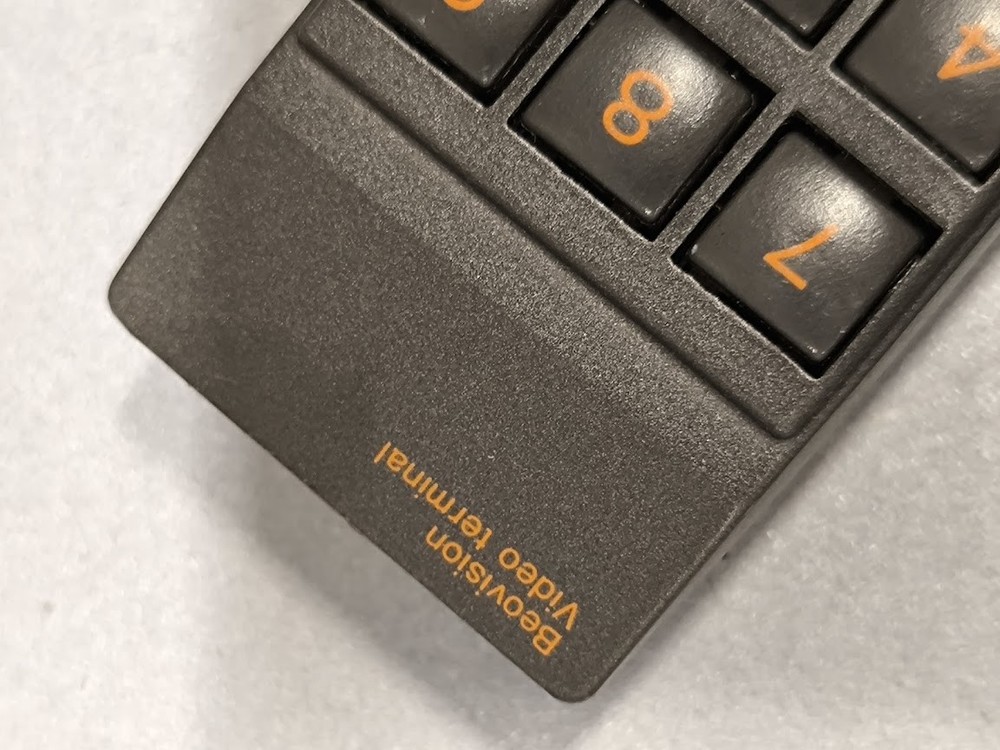 Bang & Olufsen Beovision Remote - Missing Button, Used